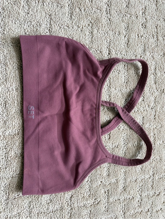 SET Active Other - SET Active Mauve Crossback Seamless Sports Bra